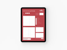 Load image into Gallery viewer, Red Daily Study Planner
